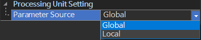 Parameter Source
