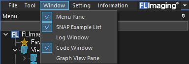Menu Bar - Window