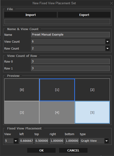 Preset Settings