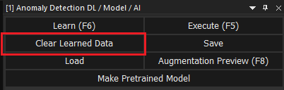 Clear Learned Data