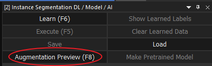 Augmentation Preview Button