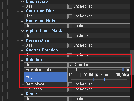 Augmentation Preview Button