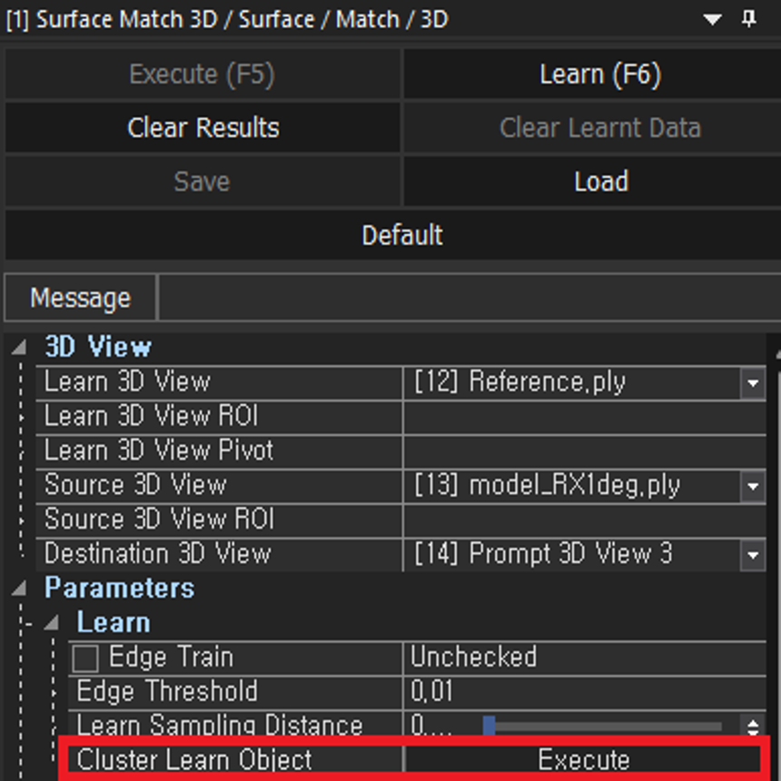 Cluster GUI