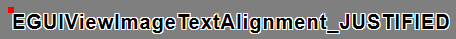 EGUIViewImageTextAlignment_JUSTIFIED